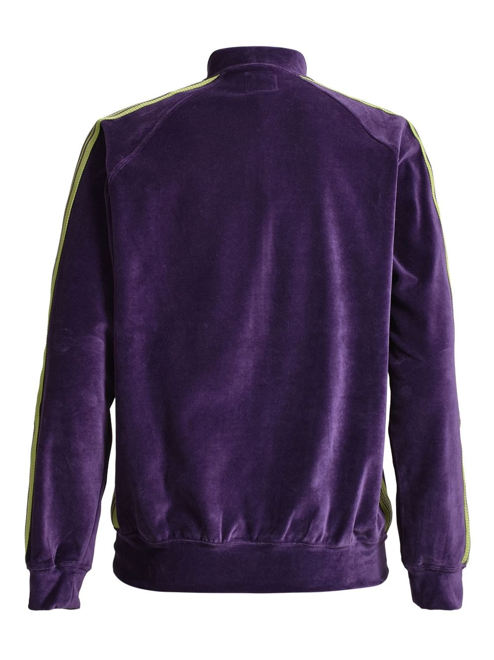 side-stripe velour track jacket - 2