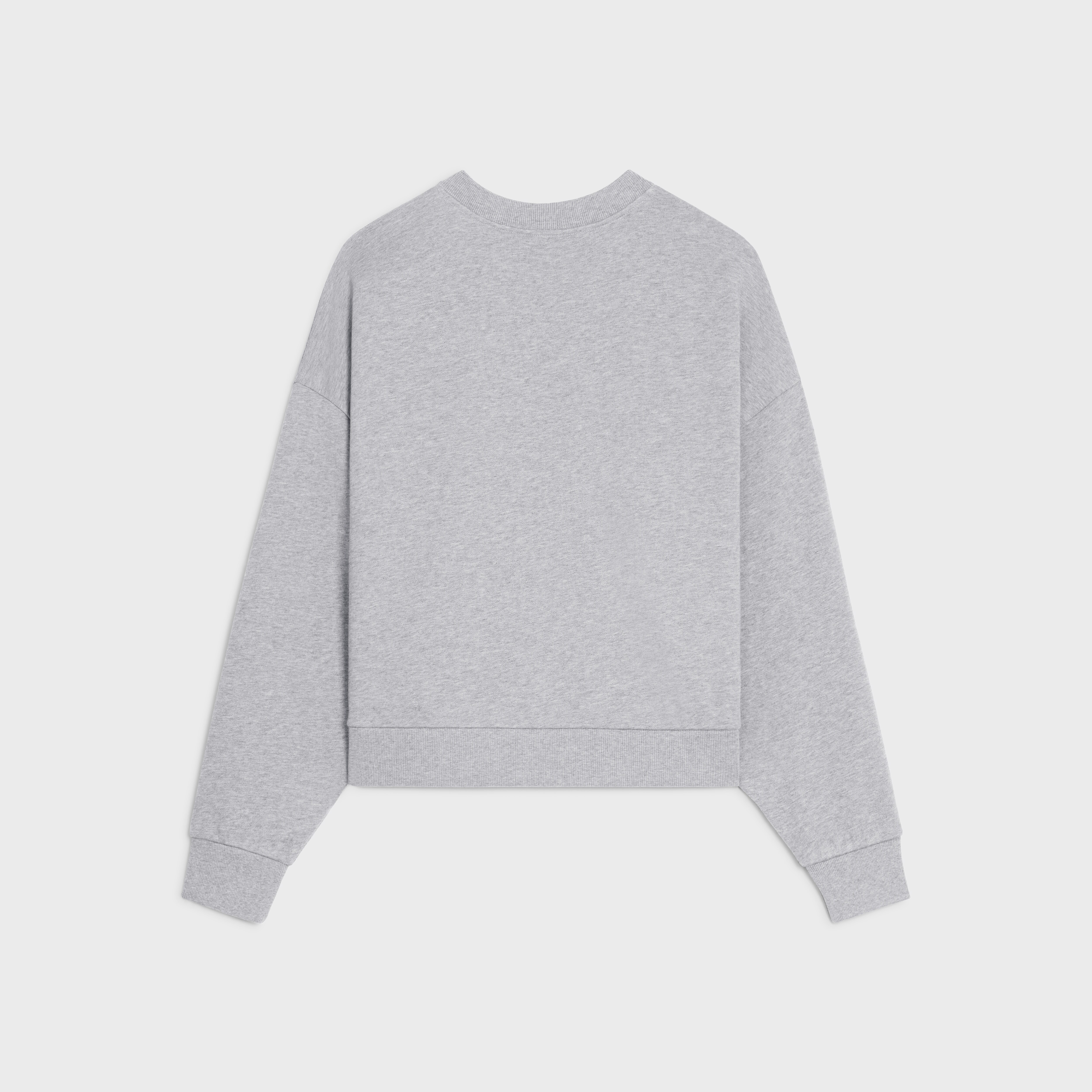 【日本入手困難】LOOSE BLASON SWEATSHIRT IN COTTON FLEECE CELINE blason oversize sweatshirt in cotton fleece | REVERSIBLE