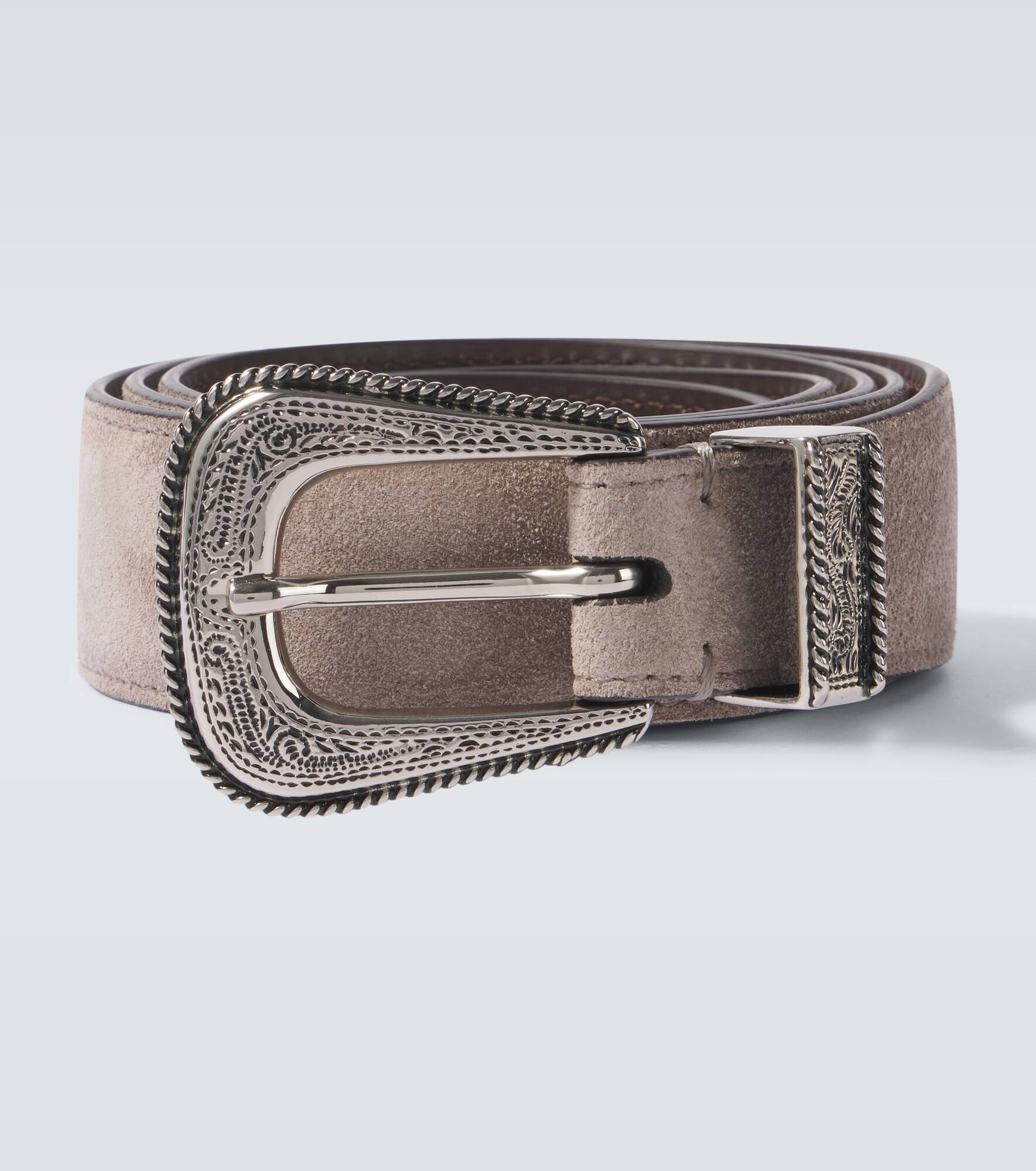 Brunello Cucinelli Suede belt | REVERSIBLE