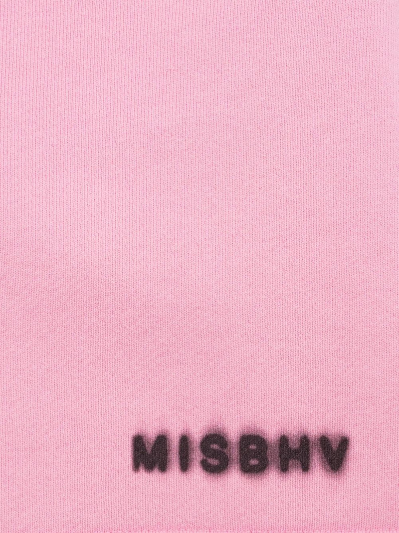 MISBHV Community logo-print running shorts outlook
