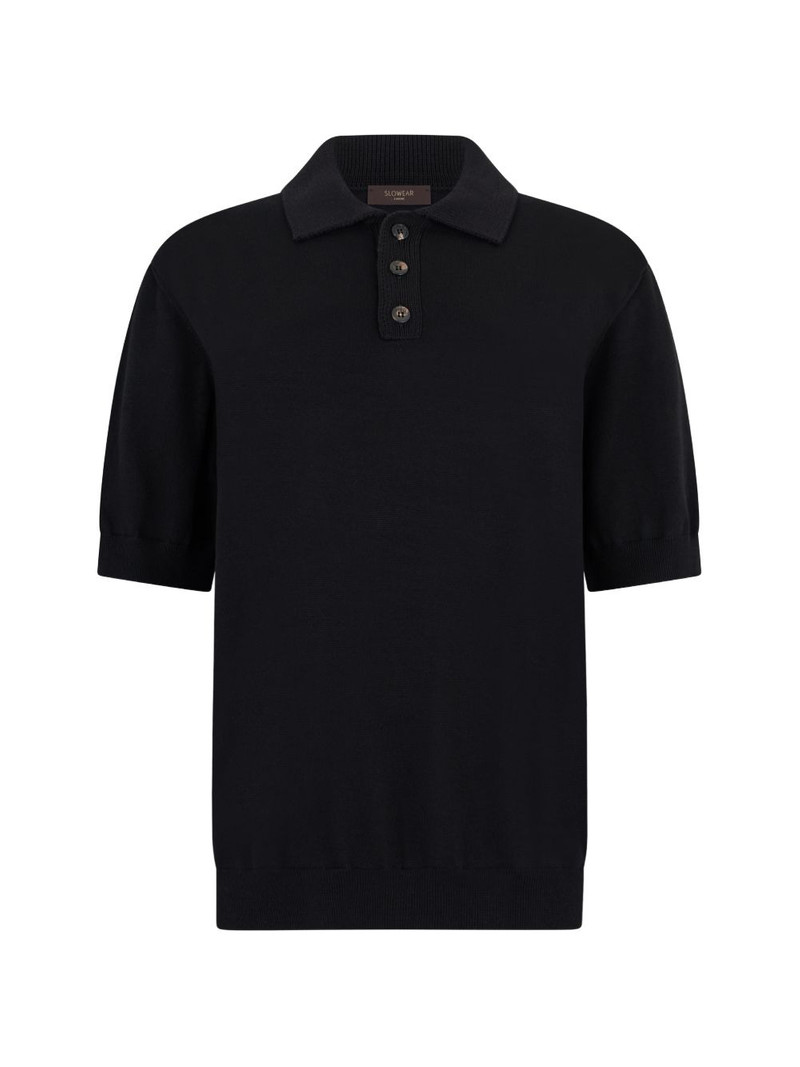 buttoned short-sleeve knitwear 1