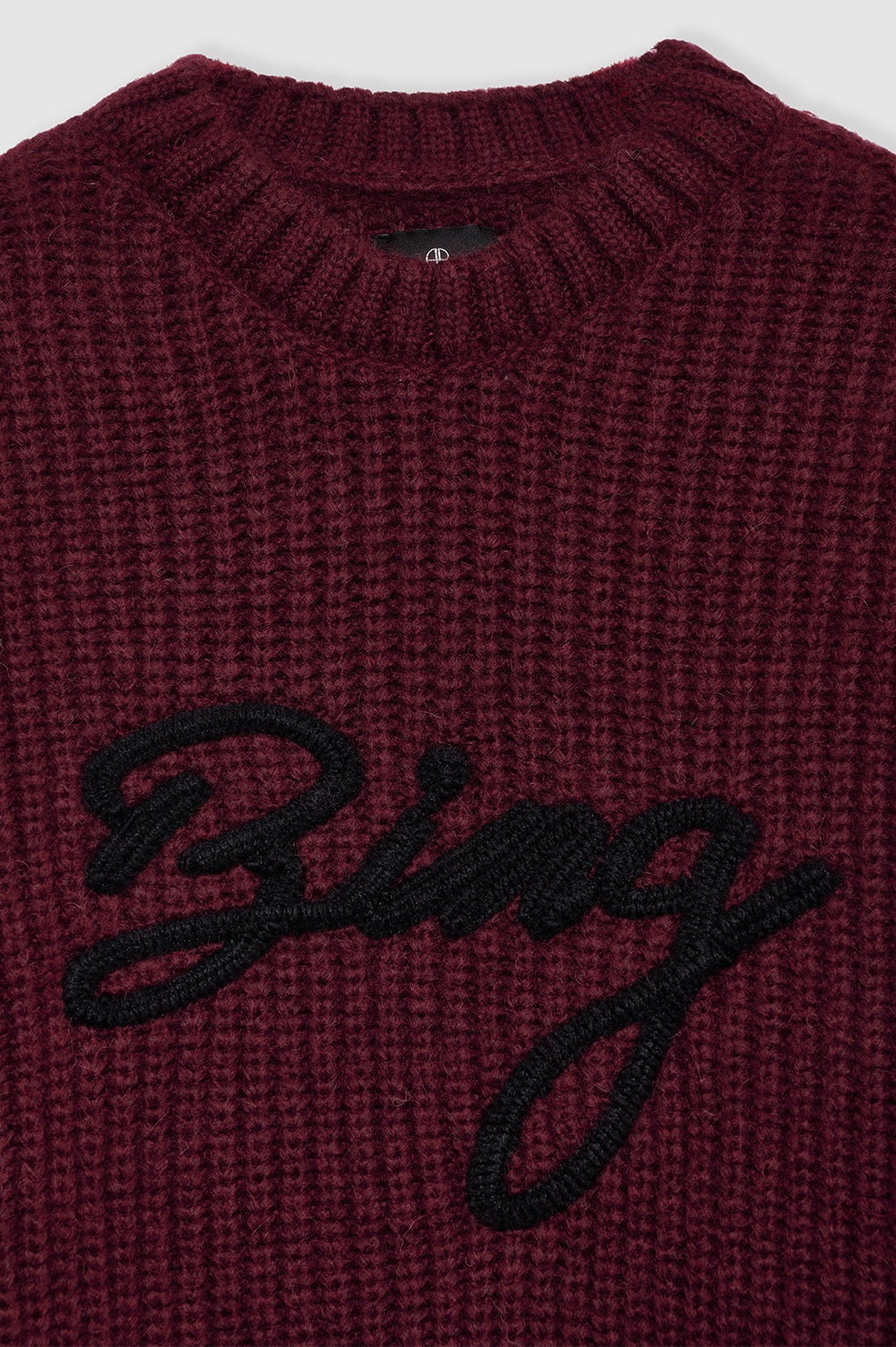 Sydney Crew Sweater Signature - Zinfandel - 2