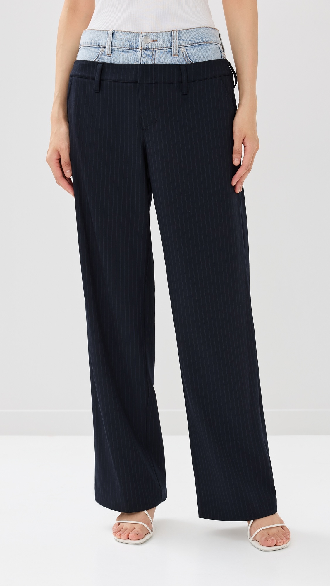 Ophelia Double Waistband Combo Pants - 6