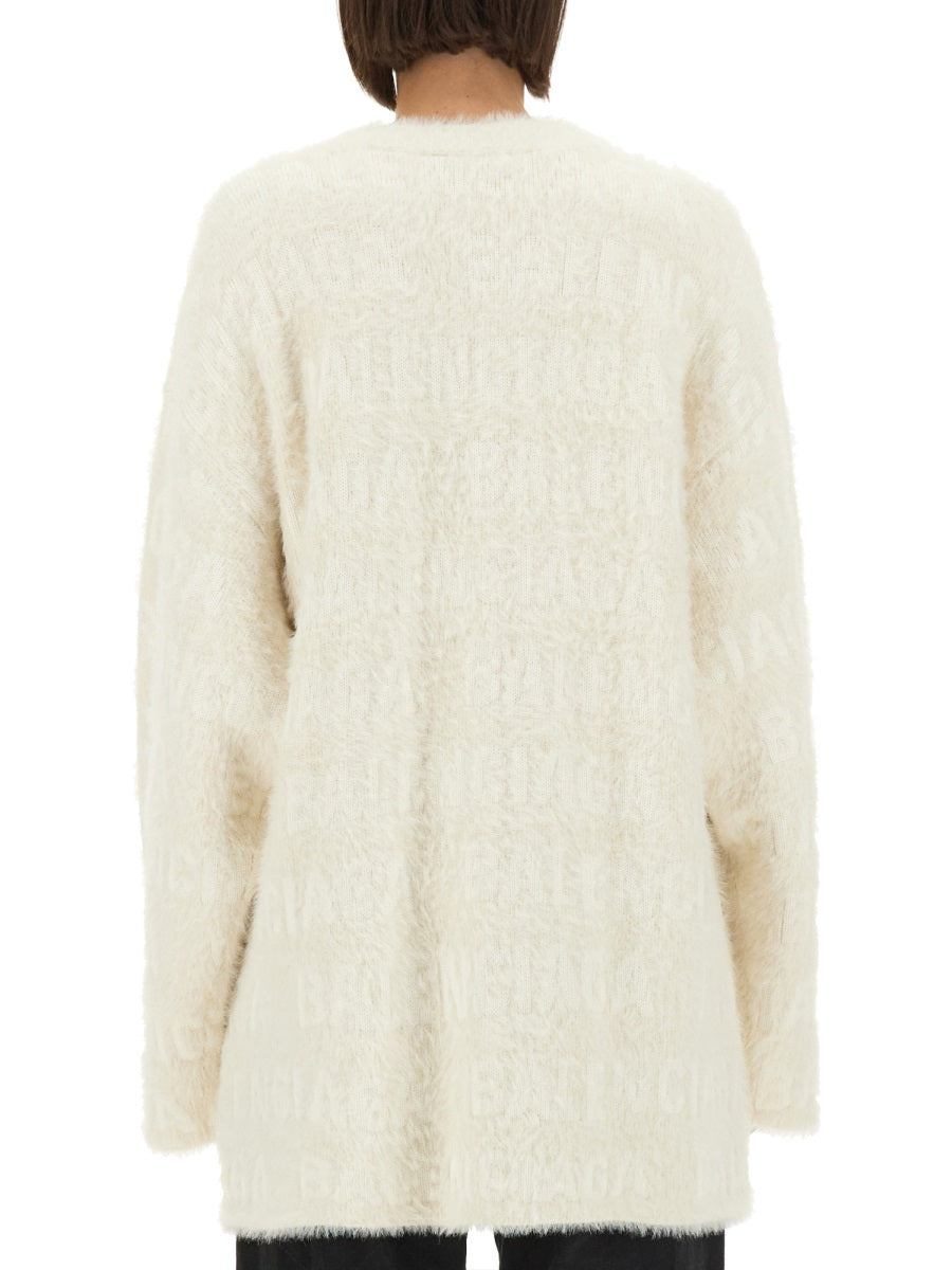 Balenciaga Women V-Neck Cardigan - 2