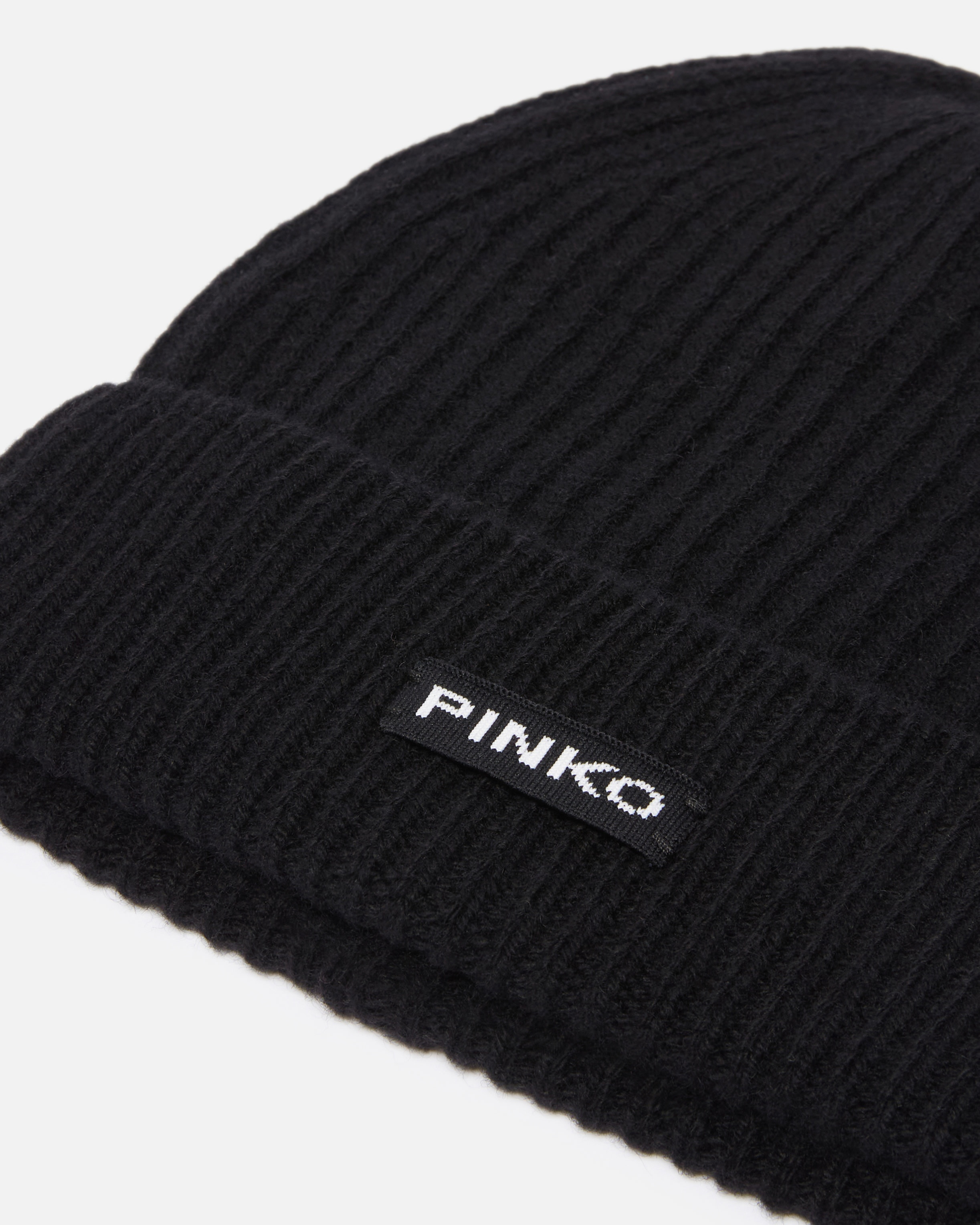 RIBBED WOOL HAT WITH LOGO - 3