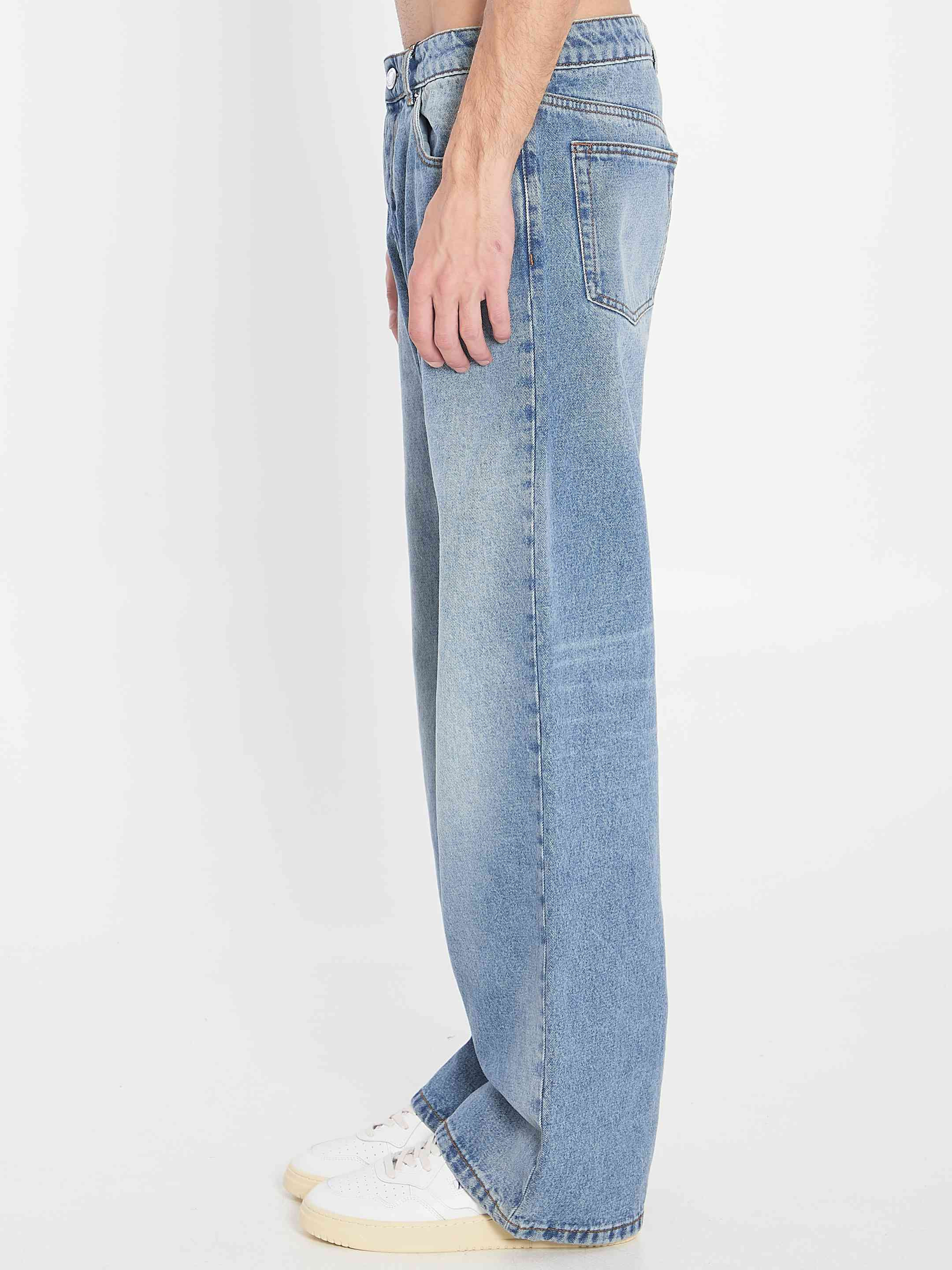 Ami Paris Men Large Fit Jeans - 3