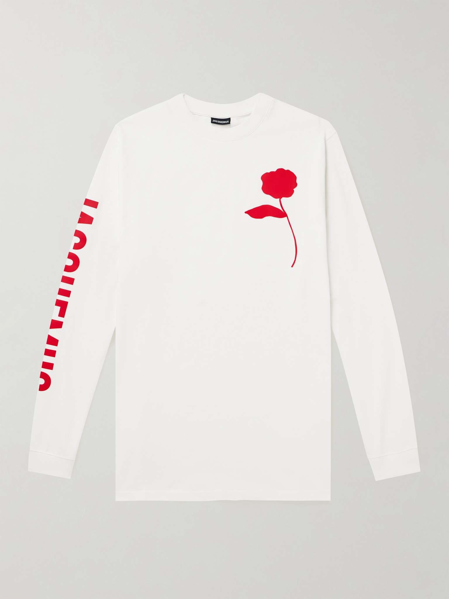 VIP買付★JACQUEMUS コットンジャージー ロゴ Tシャツ JACQUEMUS Logo-Print Cotton-Jersey T-Shirt | REVERSIBLE