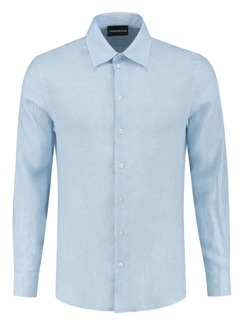 long-sleeve linen shirt 1