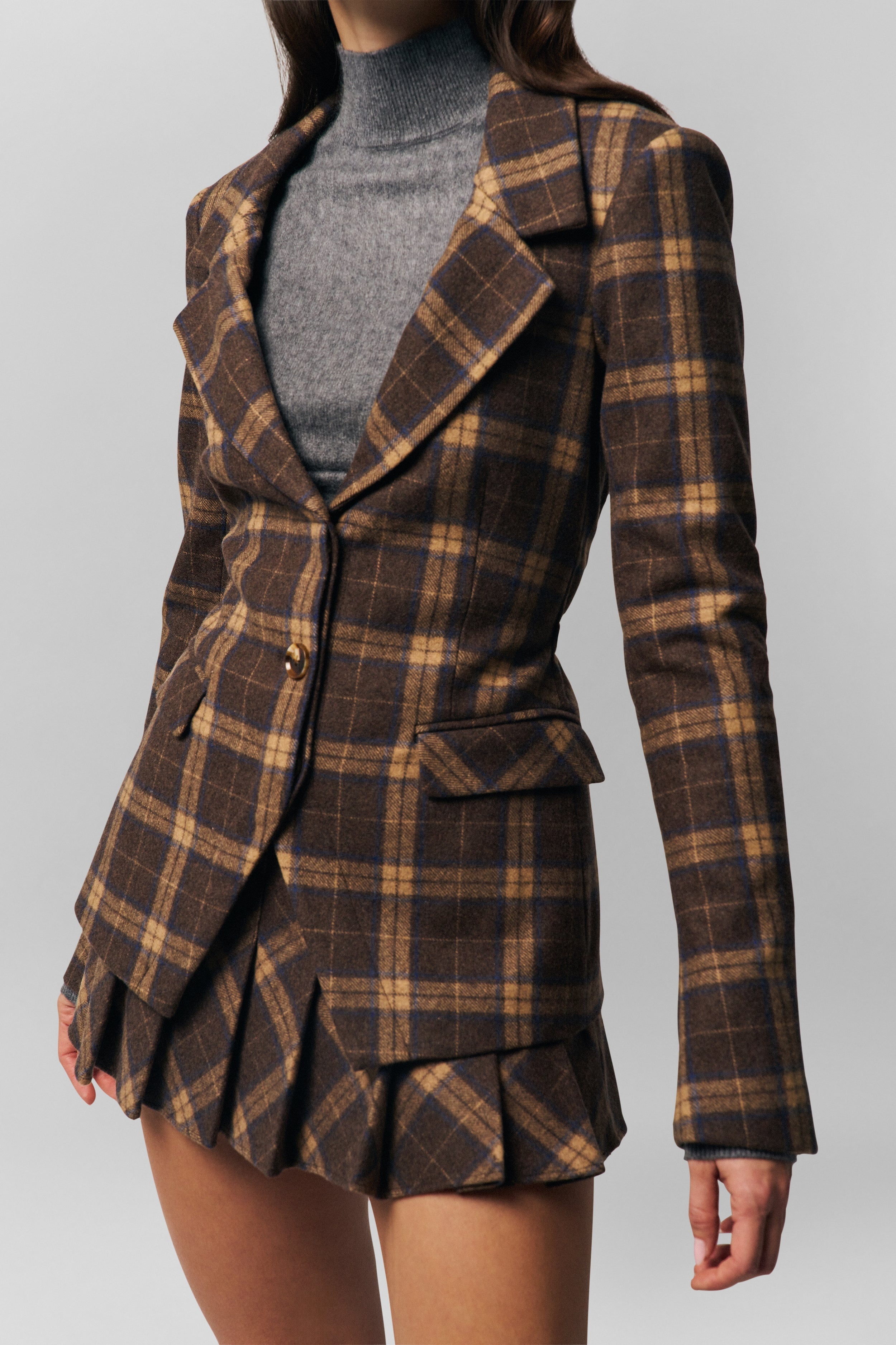 COOPER TARTAN BLAZER - 3