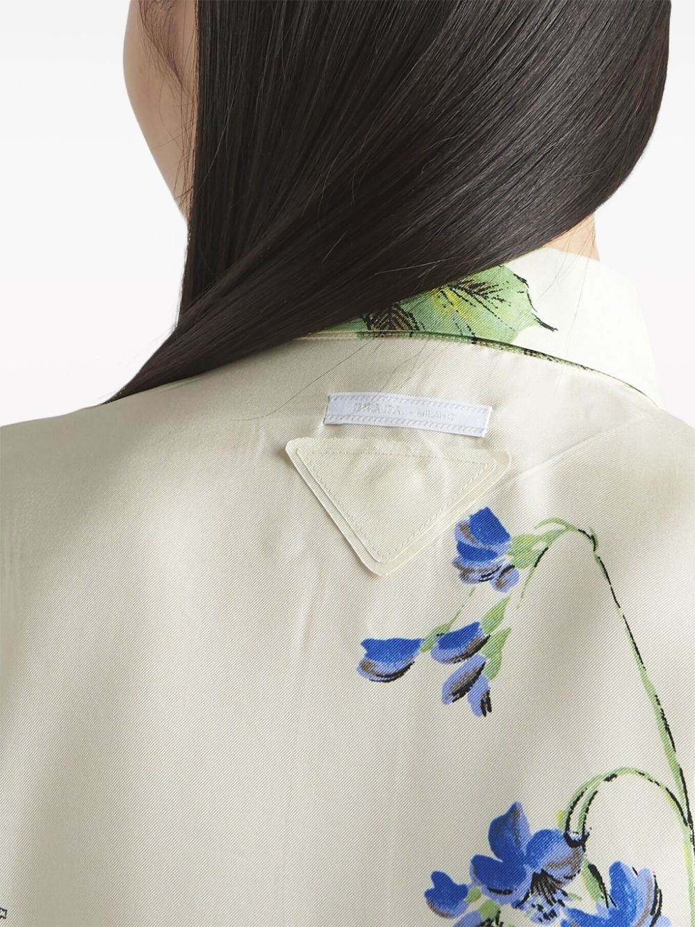 floral-print shirt - 6