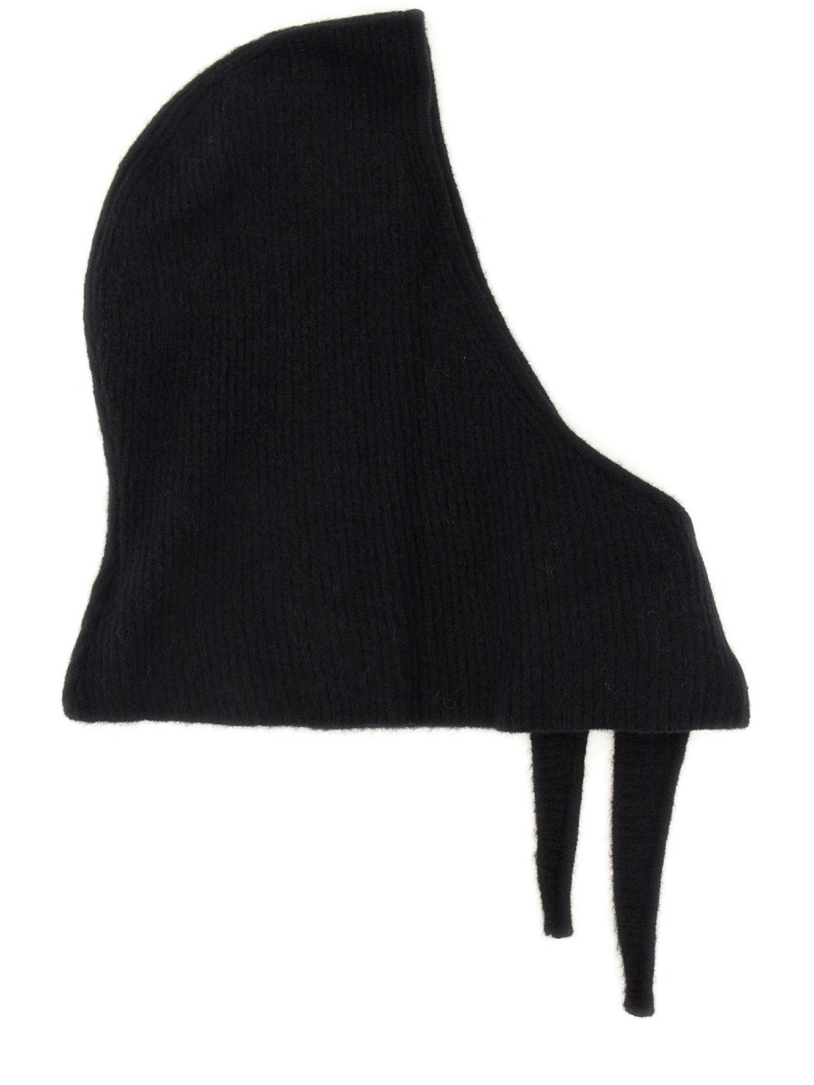 BALACLAVA IN LANA CON LOGO RICAMATO - 2
