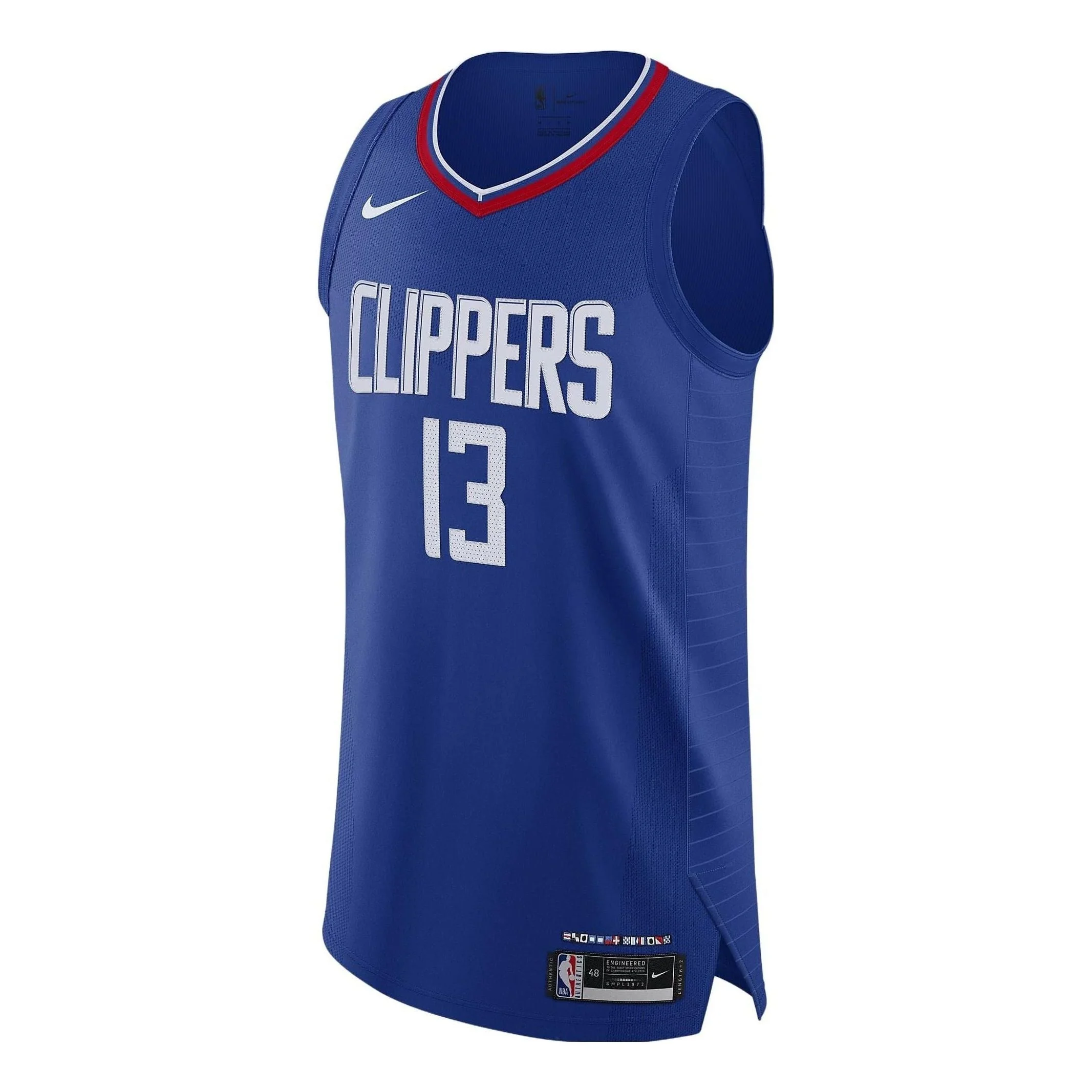 Nike x NBA LA Clippers Vaporknit Jersey 'Paul George 13' CW3447-495 - 1