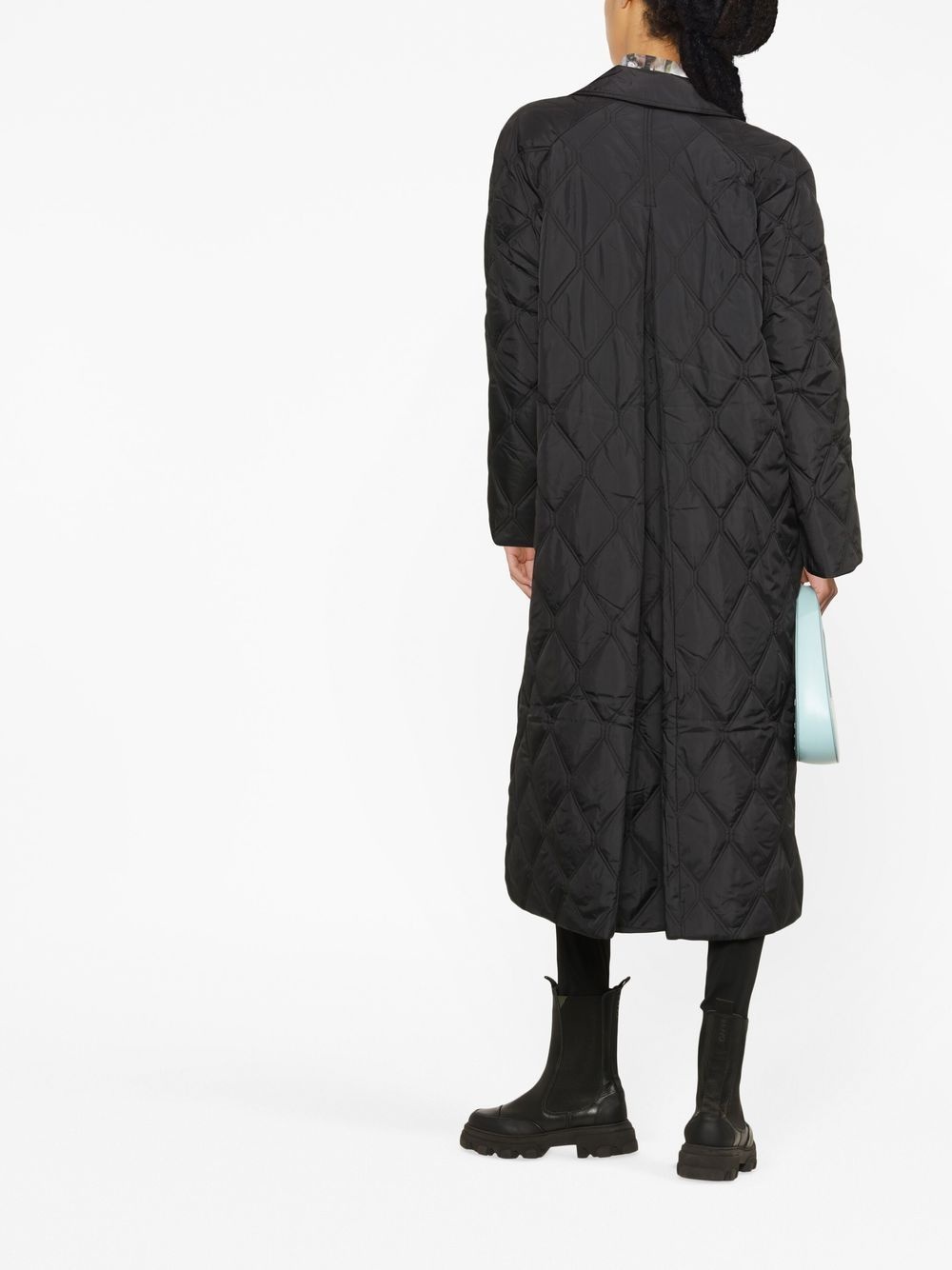 quilted ripstop coat - 4