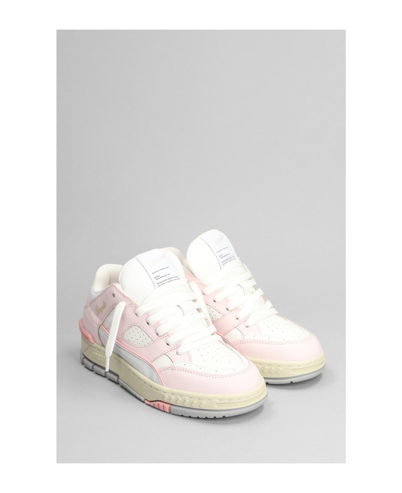 Area Lo Sneaker Sneakers In Rose-pink Leather - 2