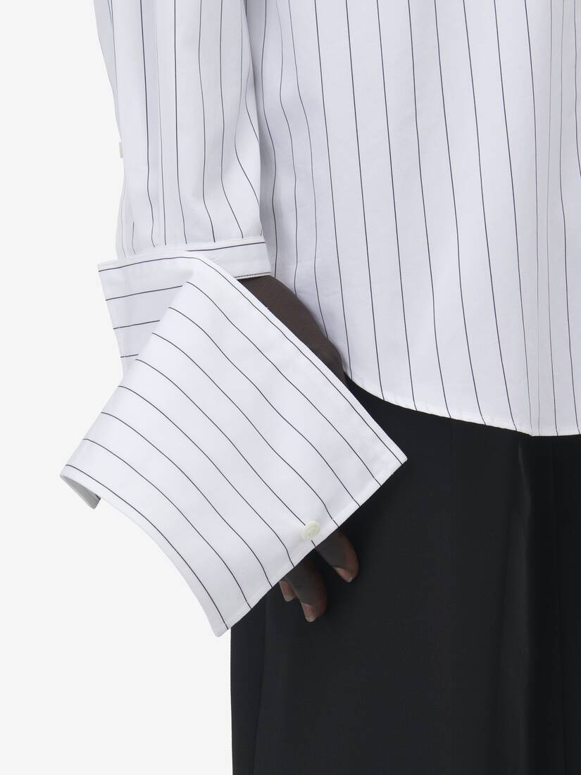 Wide Stripe Shirt - 7