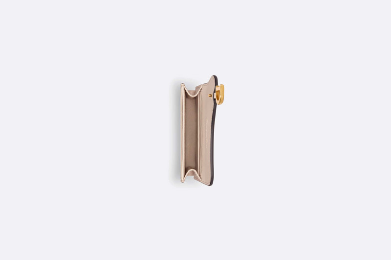 Dior Saddle Flap Card Holder outlook