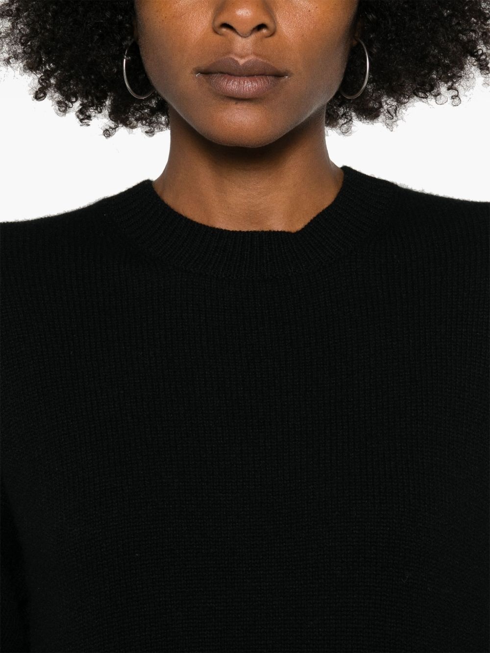 crew-neck cashmere sweater - 5