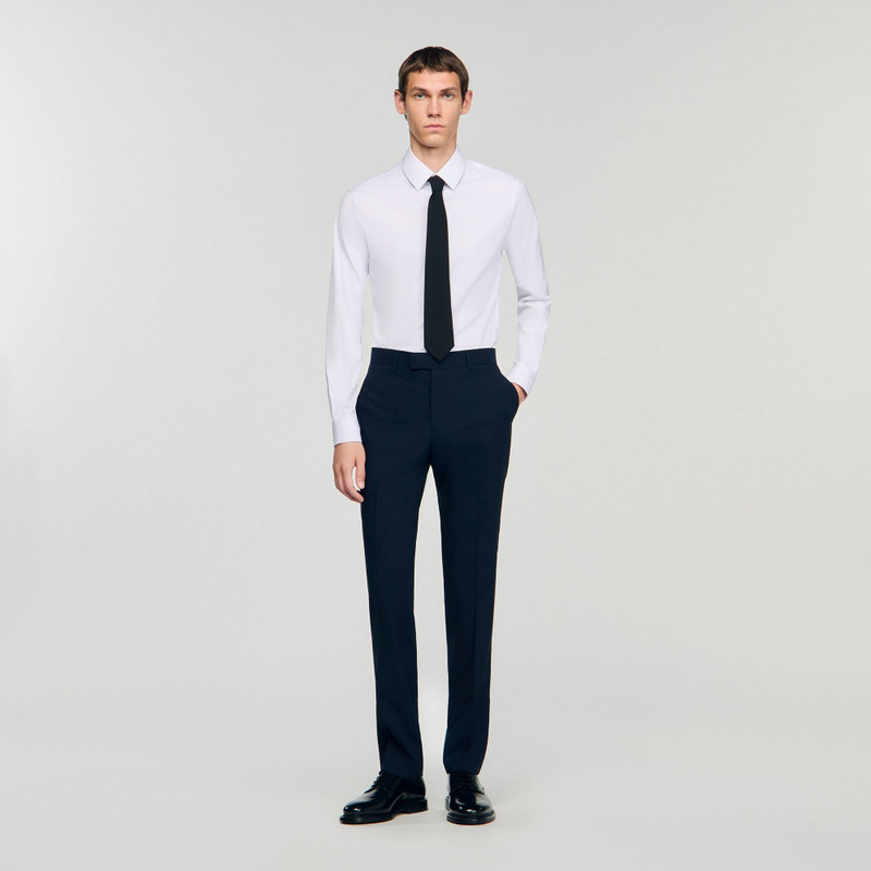 Sandro WOOL SUIT TROUSERS outlook