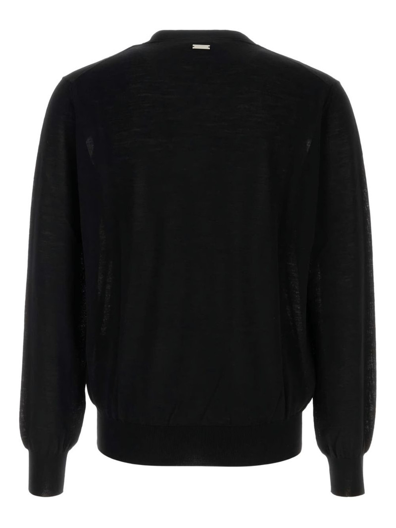 FERRAGAMO virgin wool blend cardigan outlook