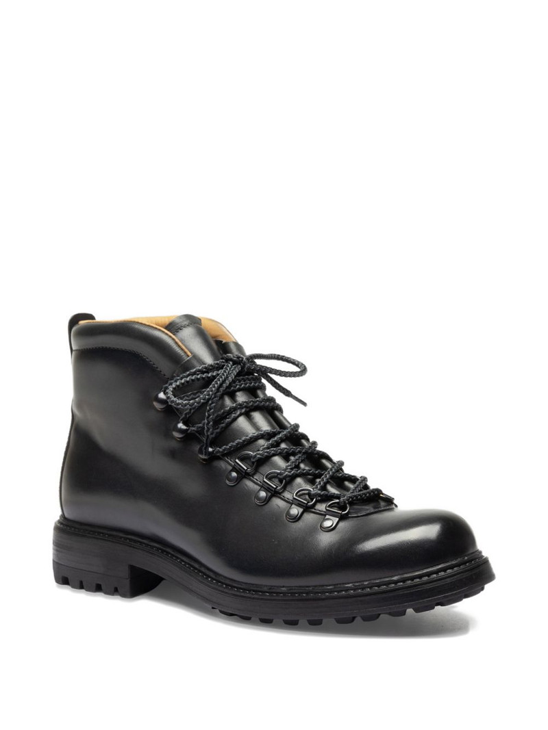 OFFICINE CREATIVE lace-up leather boots outlook