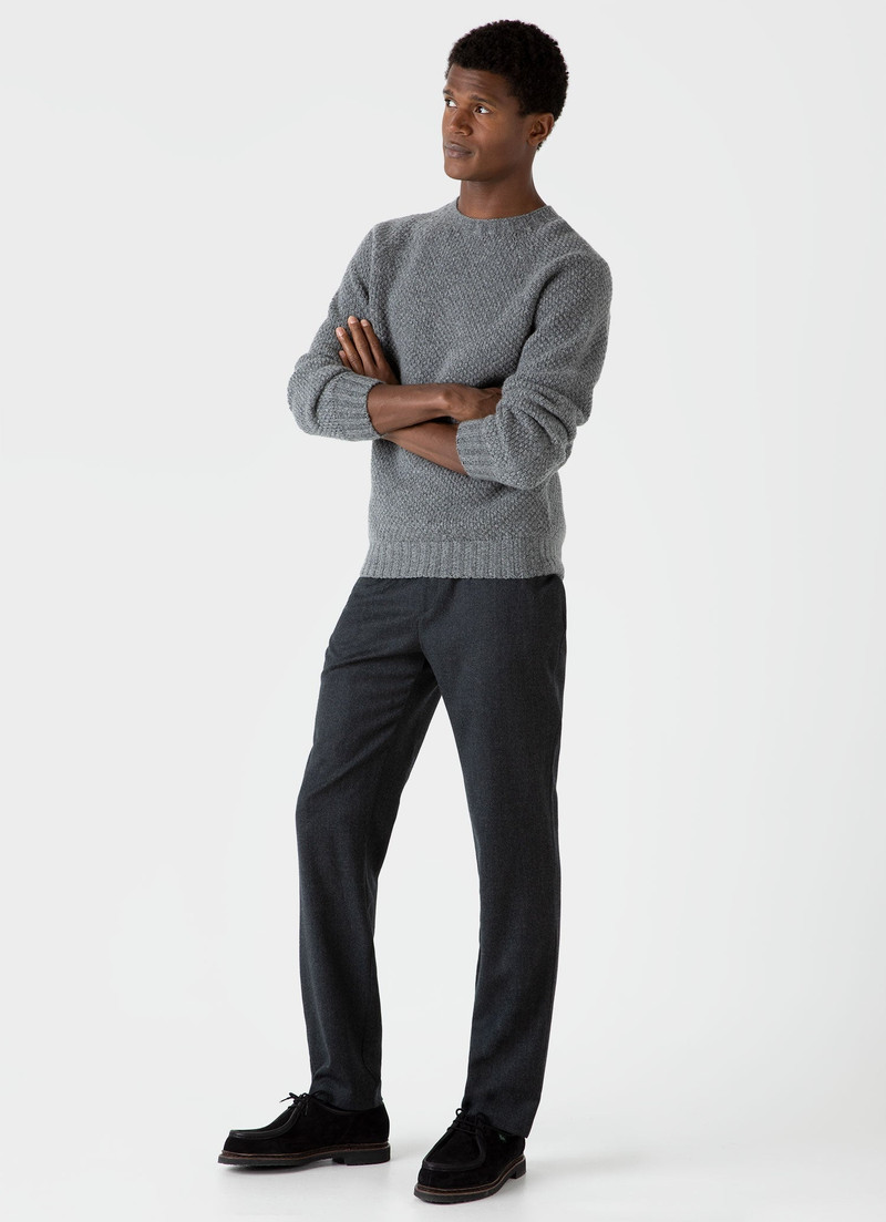 Sunspel Lambswool Textured Jumper outlook