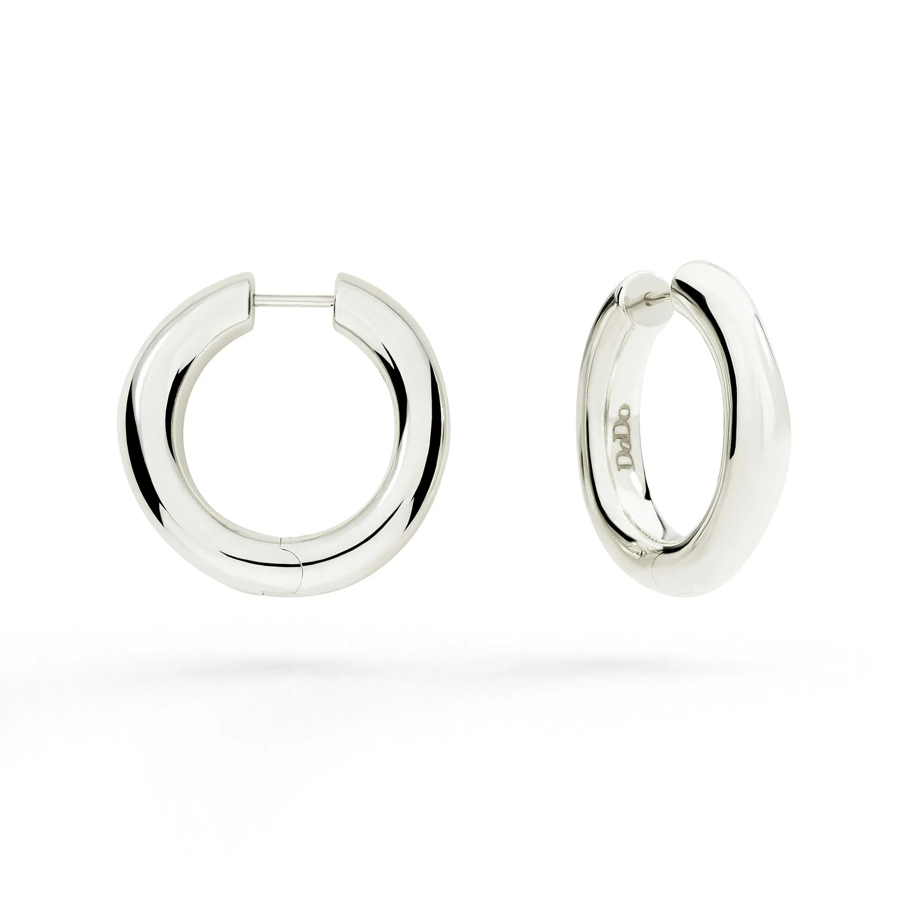 STERLING SILVER HOOP EARRINGS - 1
