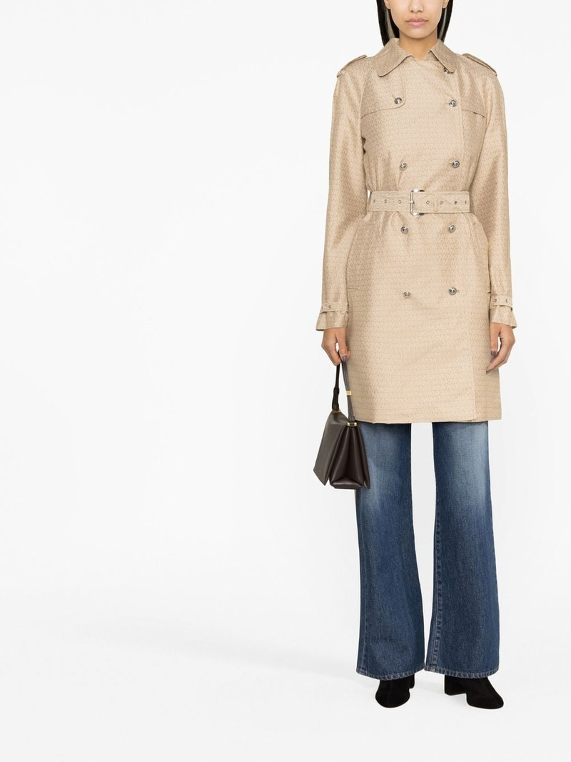 MICHAEL KORS double-breasted trench coat outlook