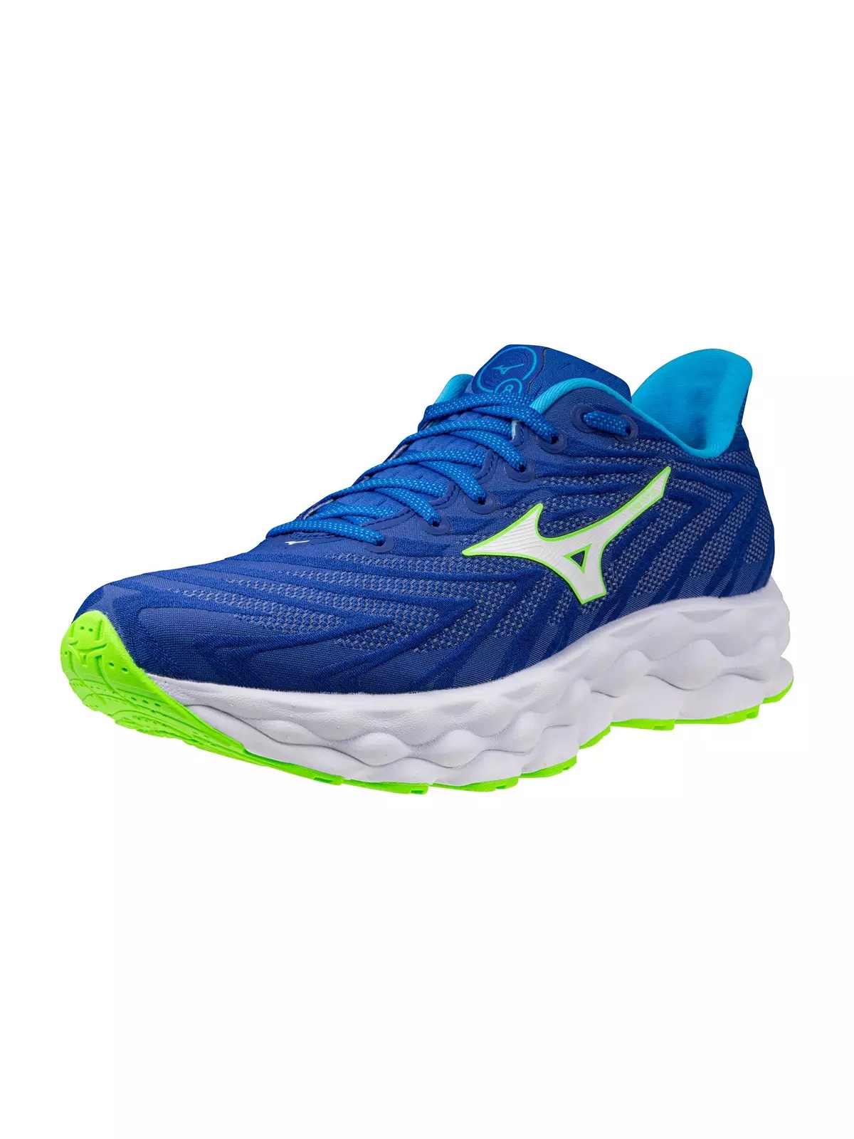 Wave Sky 8 "Reflex Blue/White" Men's Running Shoe - 3