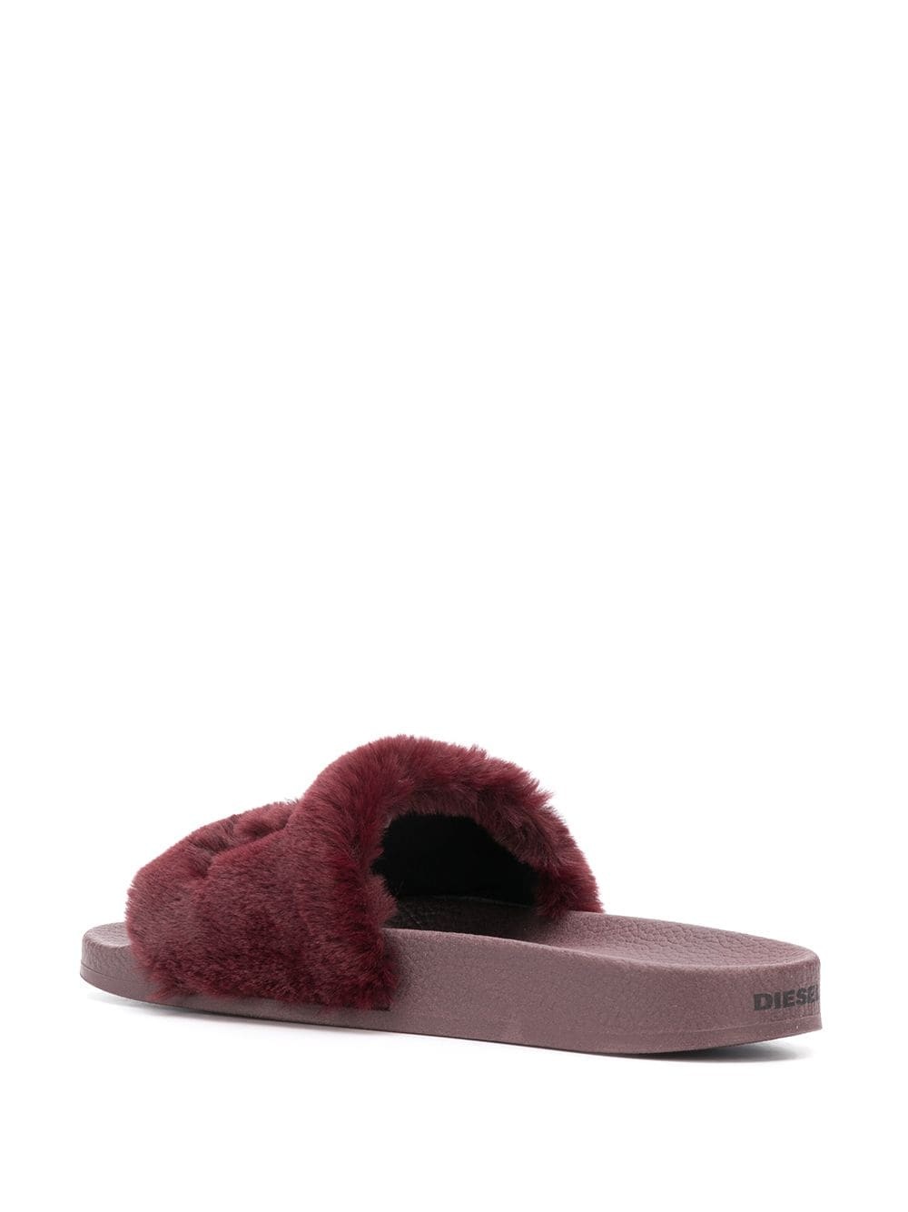 faux fur sliders - 3