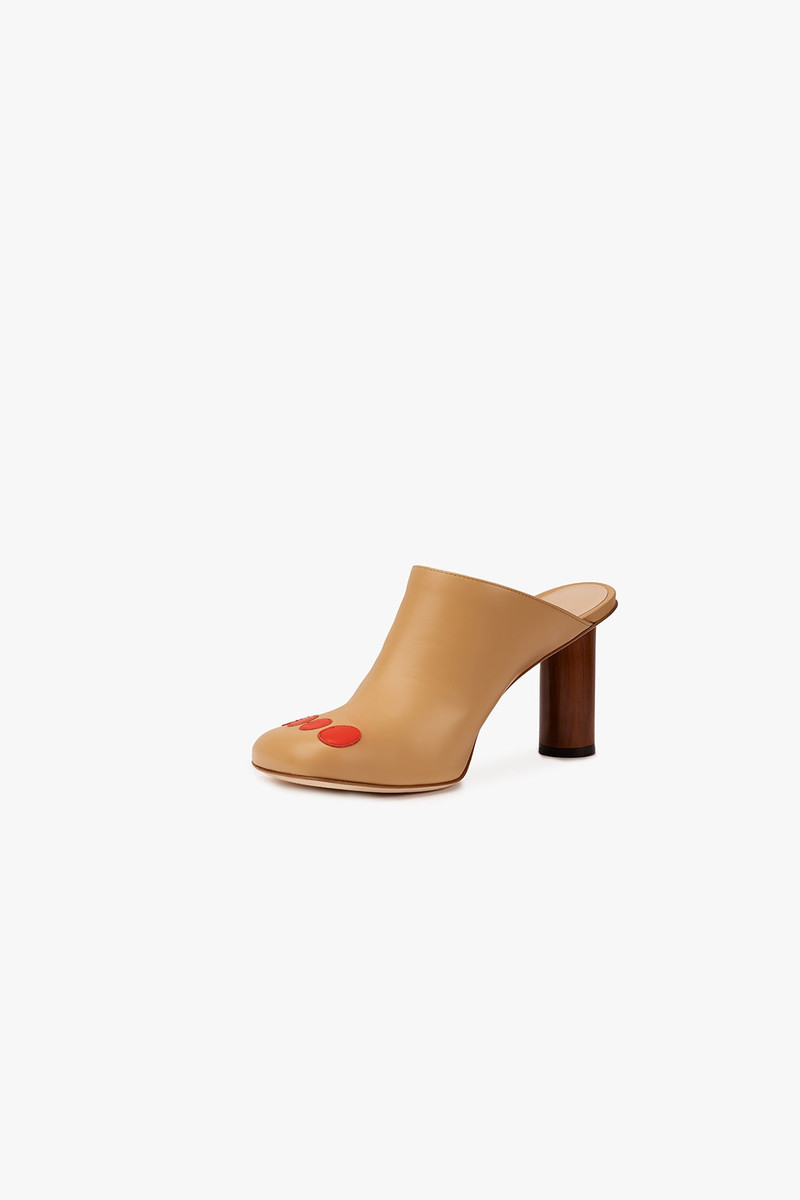 ARIANA PEDICURE MULE 3D TOE BEIGE 3