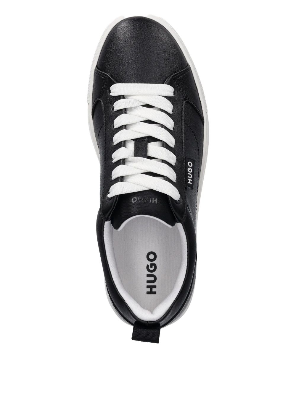leather sneakers - 4
