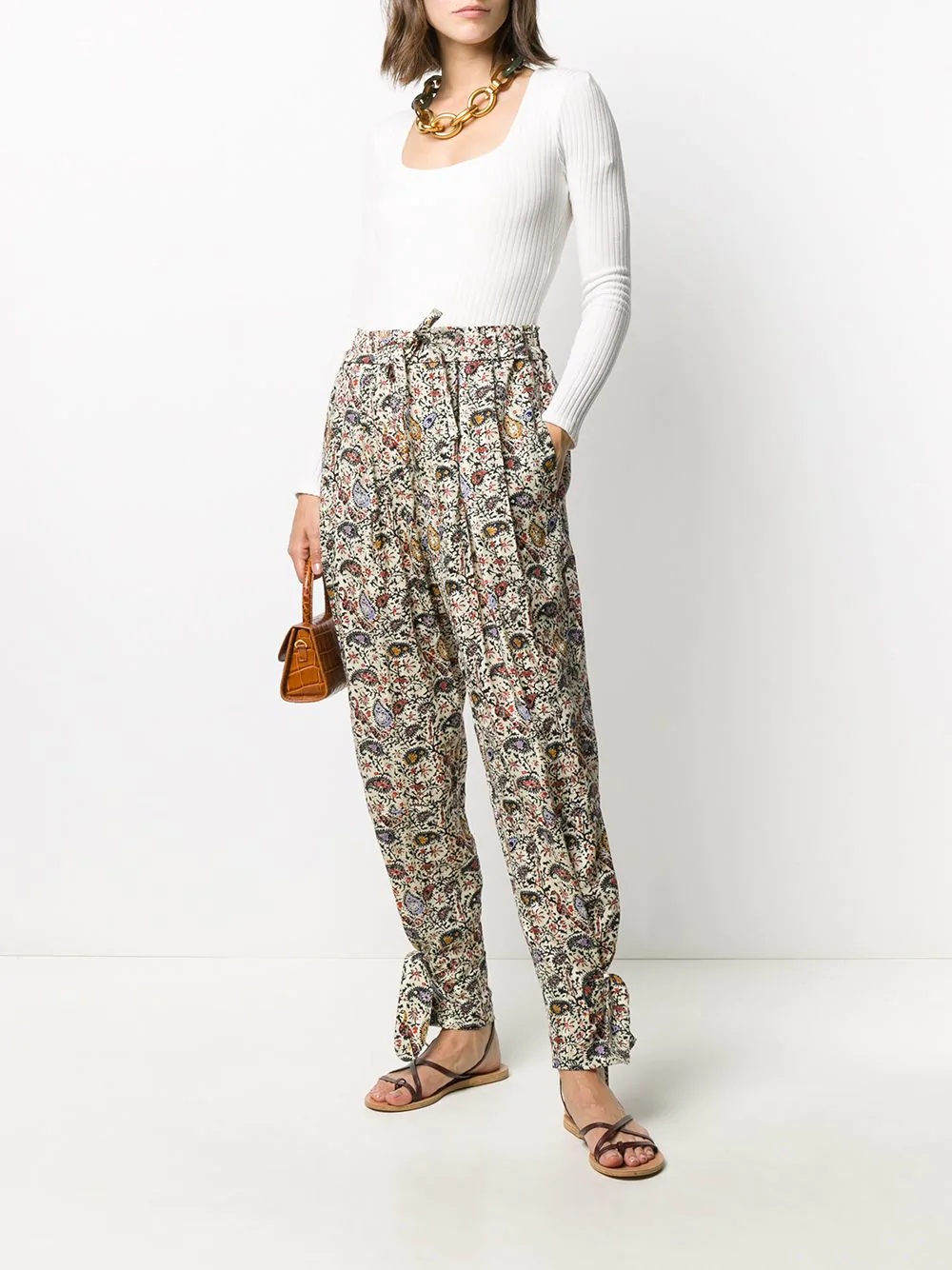 Rexty paisley trousers - 2