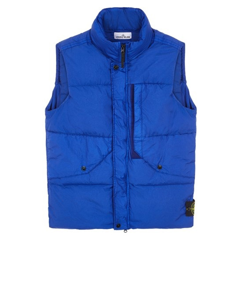 G0423 GARMENT DYED CRINKLE REPS RECYCLED NYLON DOWN ULTRAMARINE BLUE 1