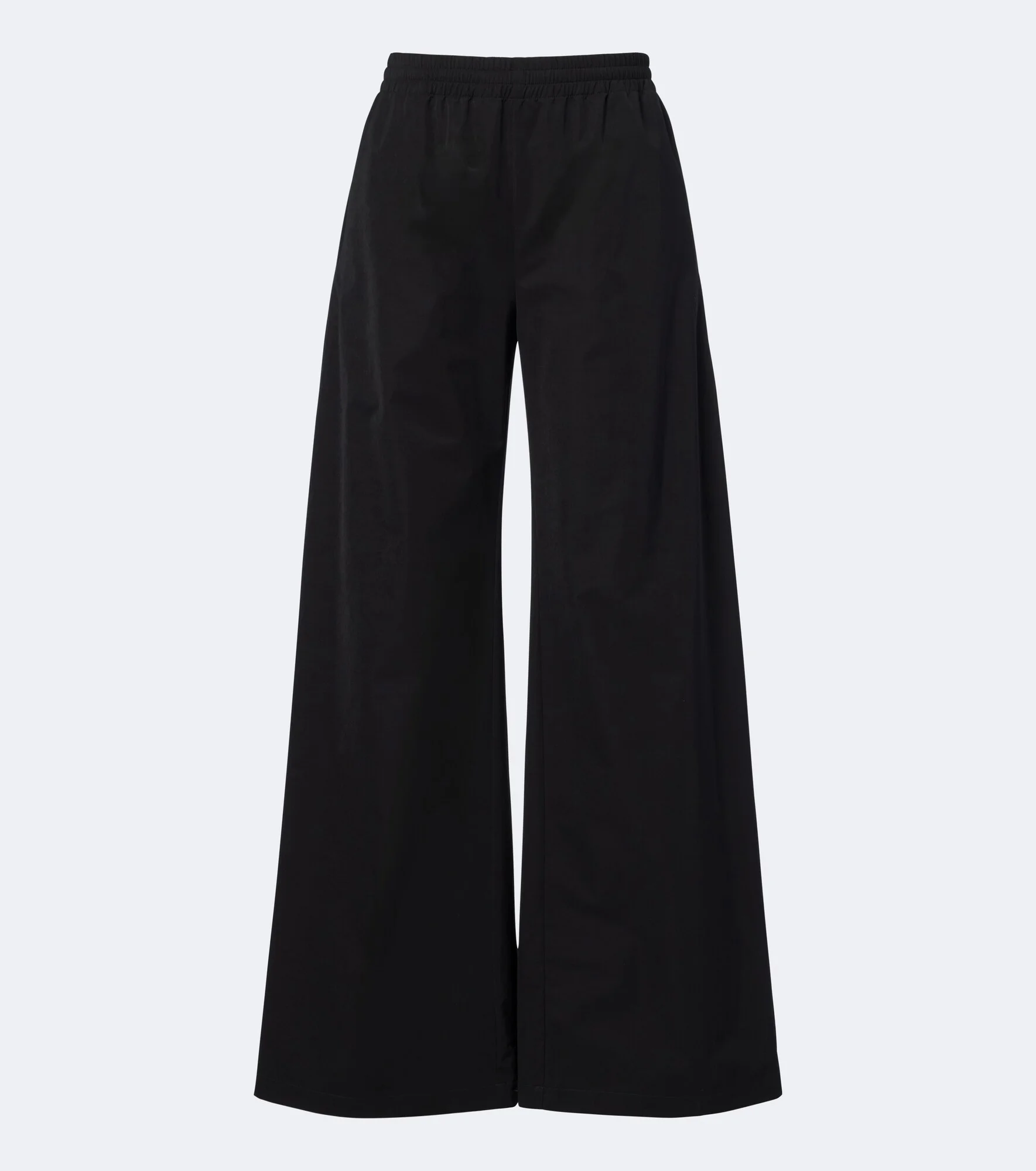 Technical twill wide-leg pants - 1