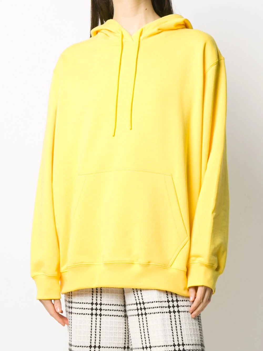 oversized logo print hoodie - 4