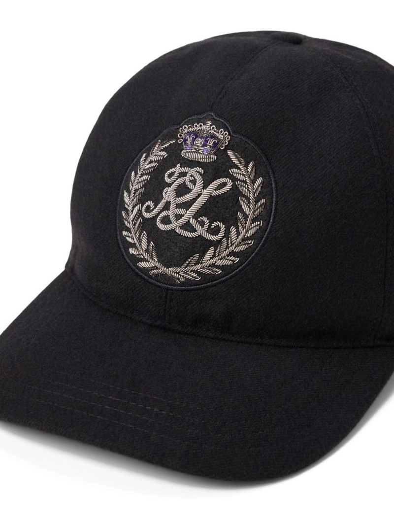 logo-embroidered cap 5