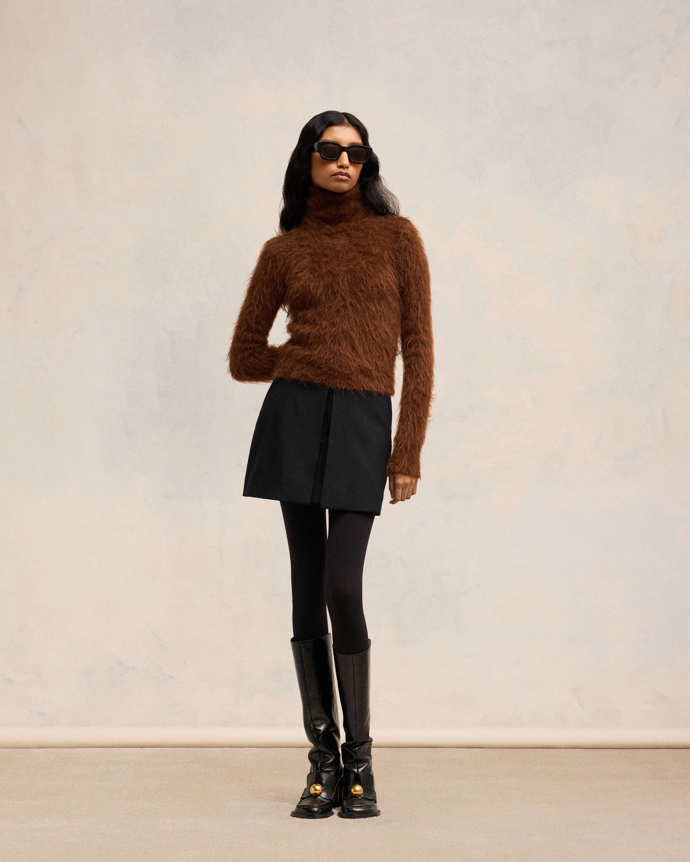 MINI SKIRT WITH PANELS - 2