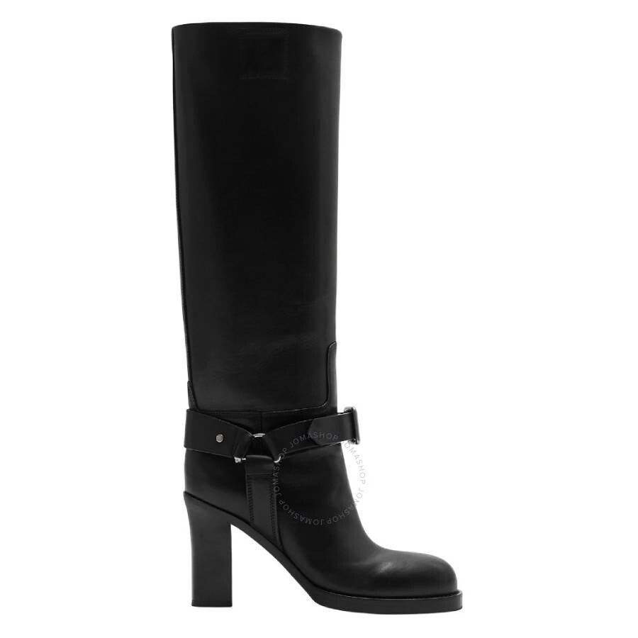 Burberry Stirrup 100 Leather High Boots - 1