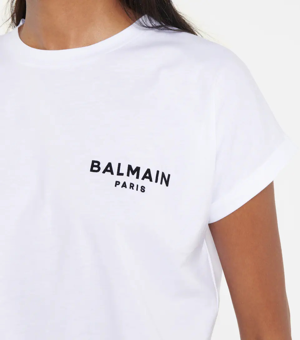 Logo cotton T-shirt - 5