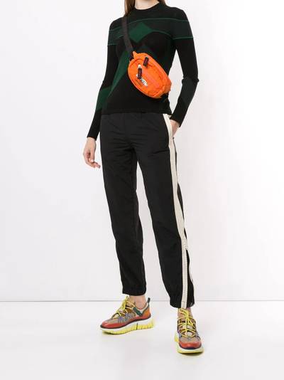 KENZO side-zip stripe trackpants outlook