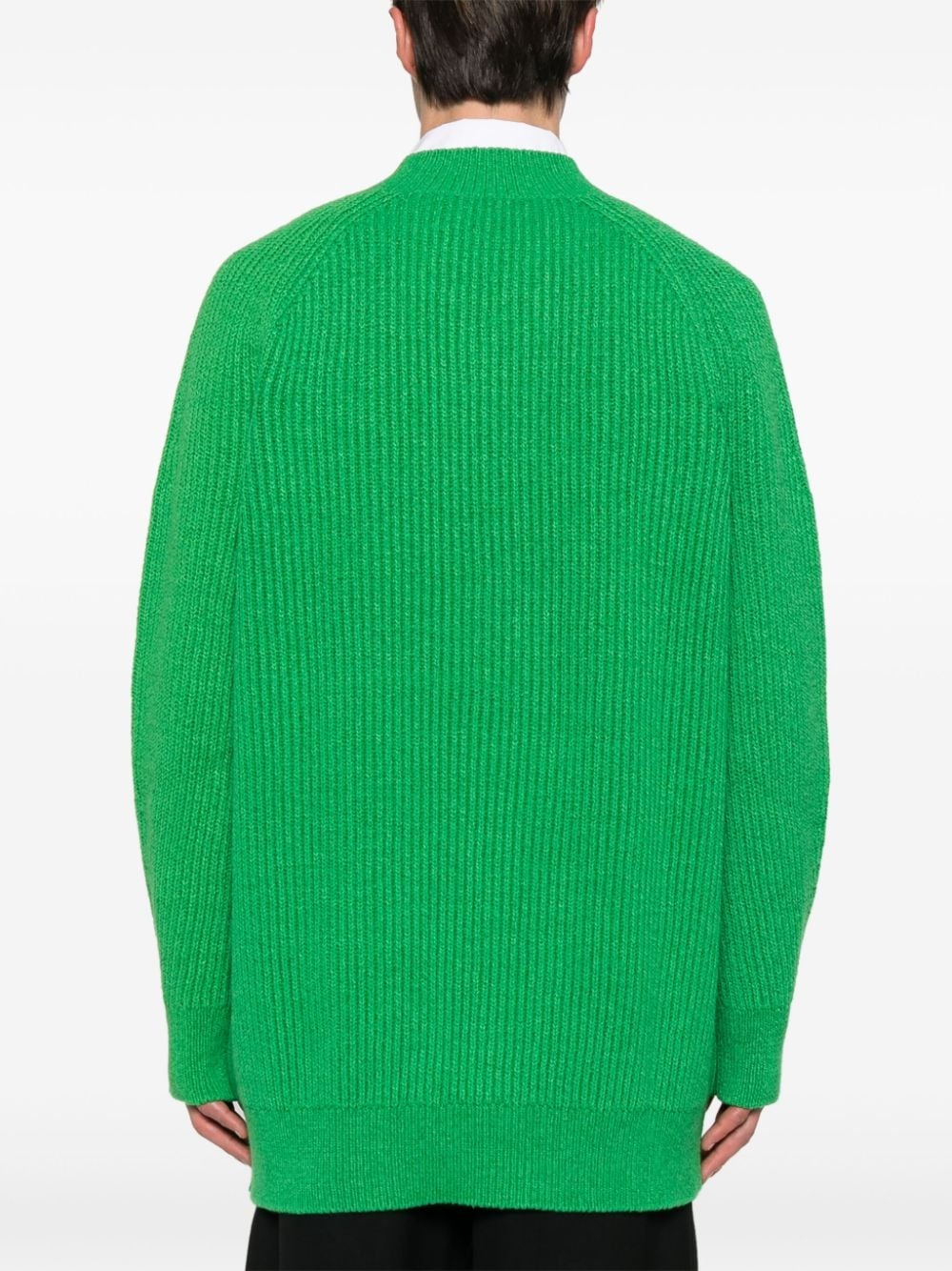 ribbed knit jumper - 4