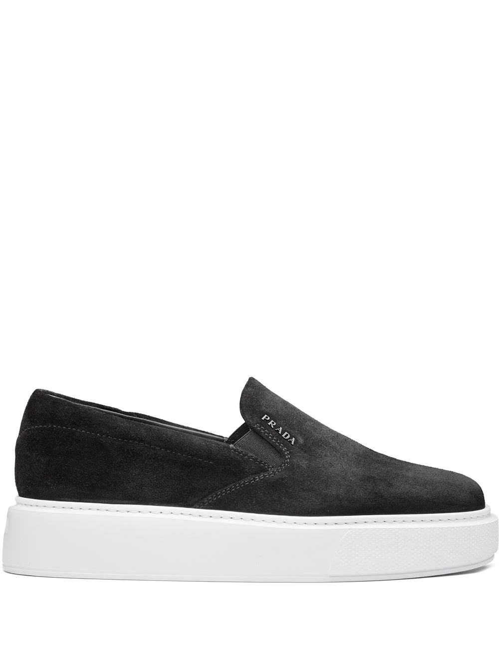 platform slip-on sneakers - 1