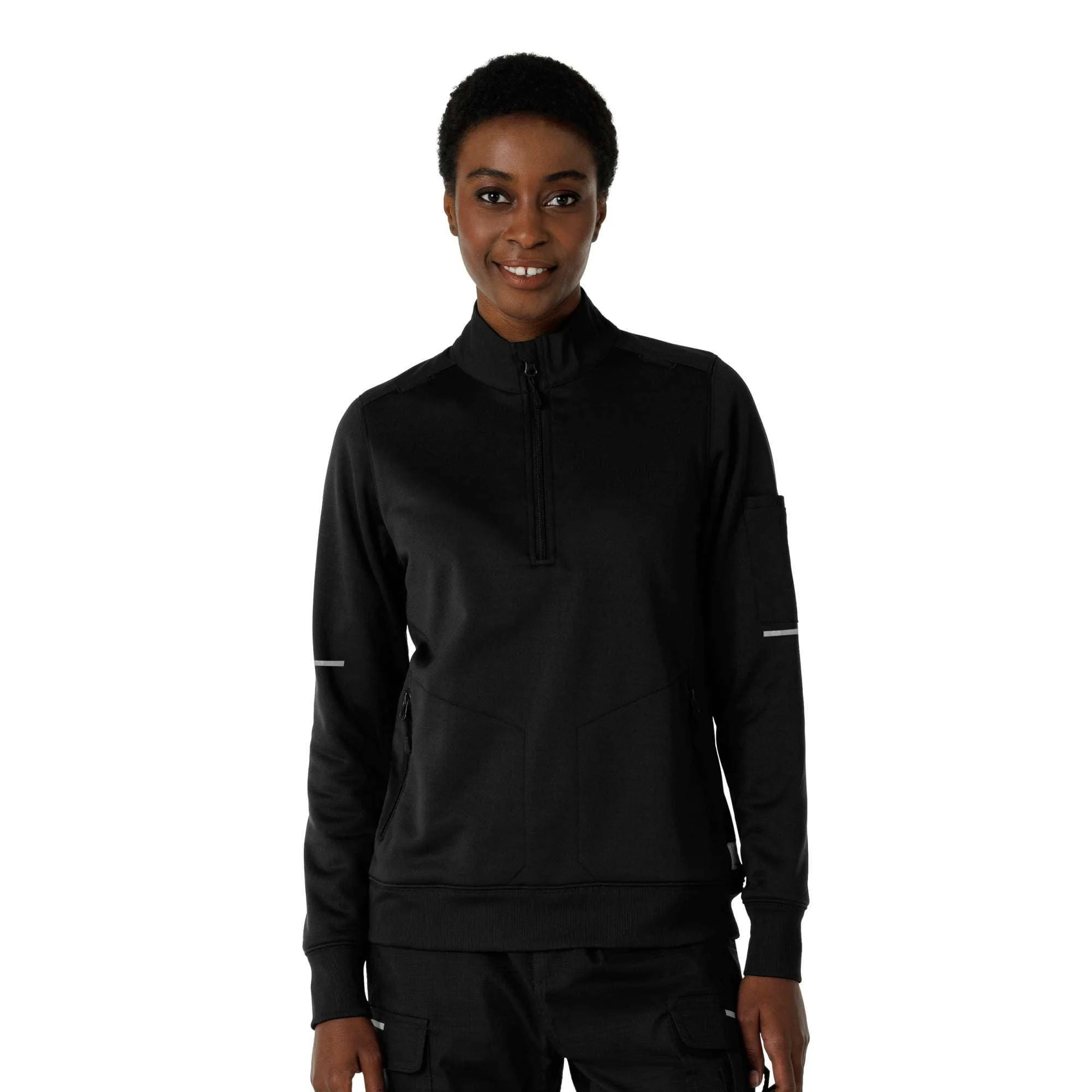 Women's Rugged Flex® RSCU Scrub Half Zip - 1