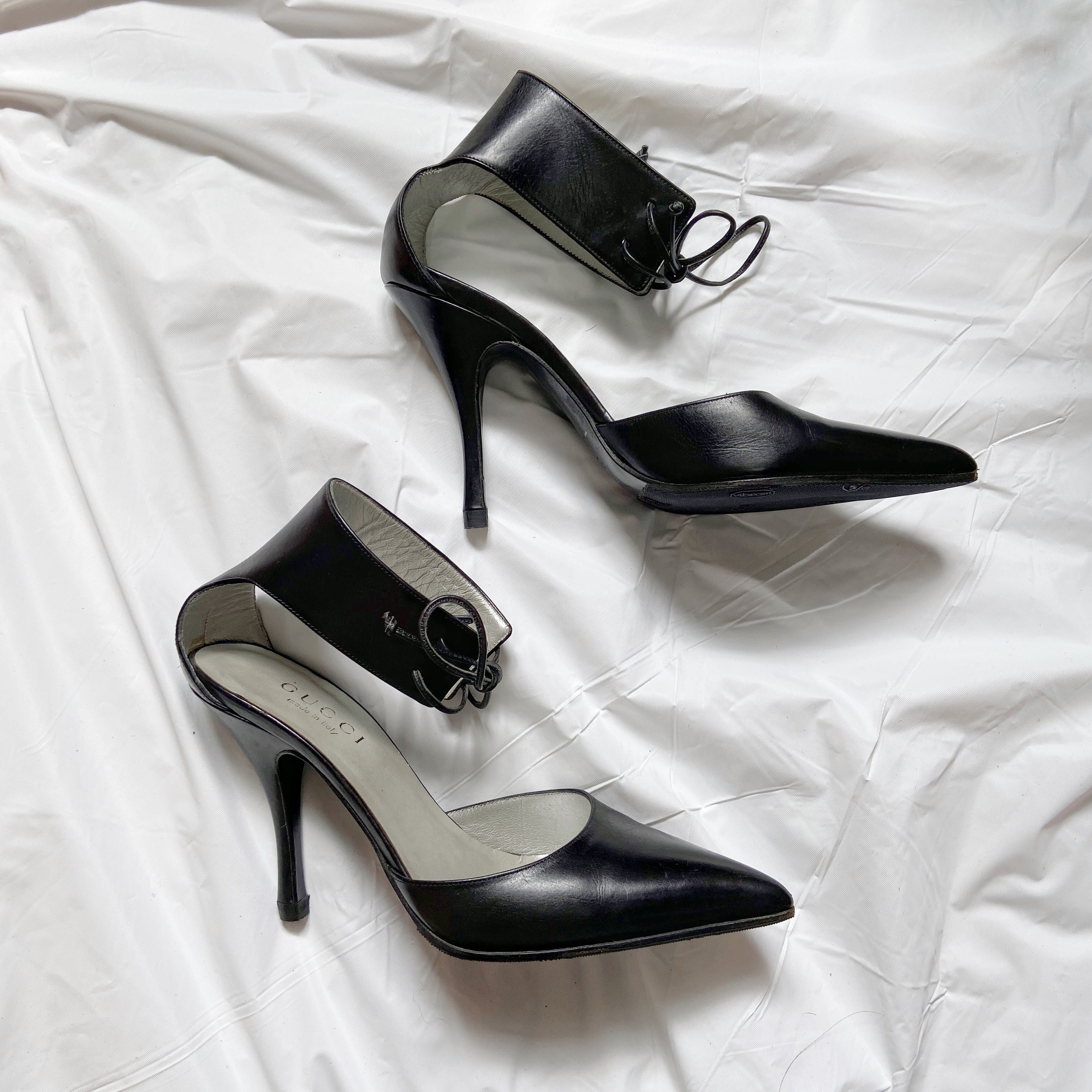 Gucci Spring 2001 Tom Ford Iconic Heels Pumps 36 - 7