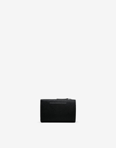 MM6 Maison Margiela Logo small zip wallet outlook