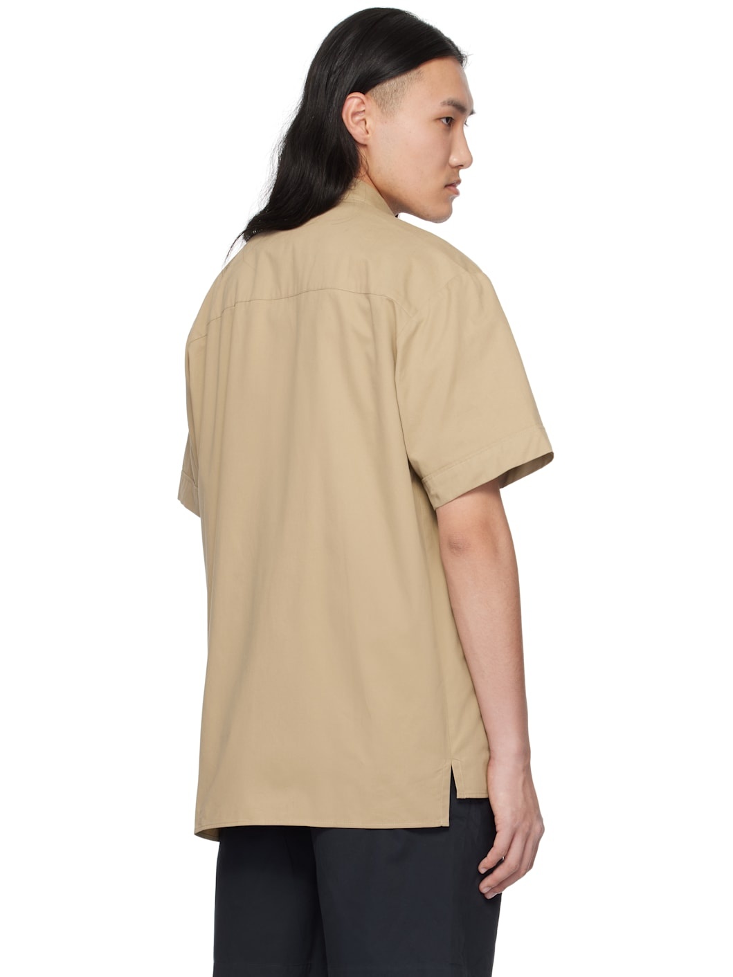 Beige Ross Short-Sleeve Shirt - 3