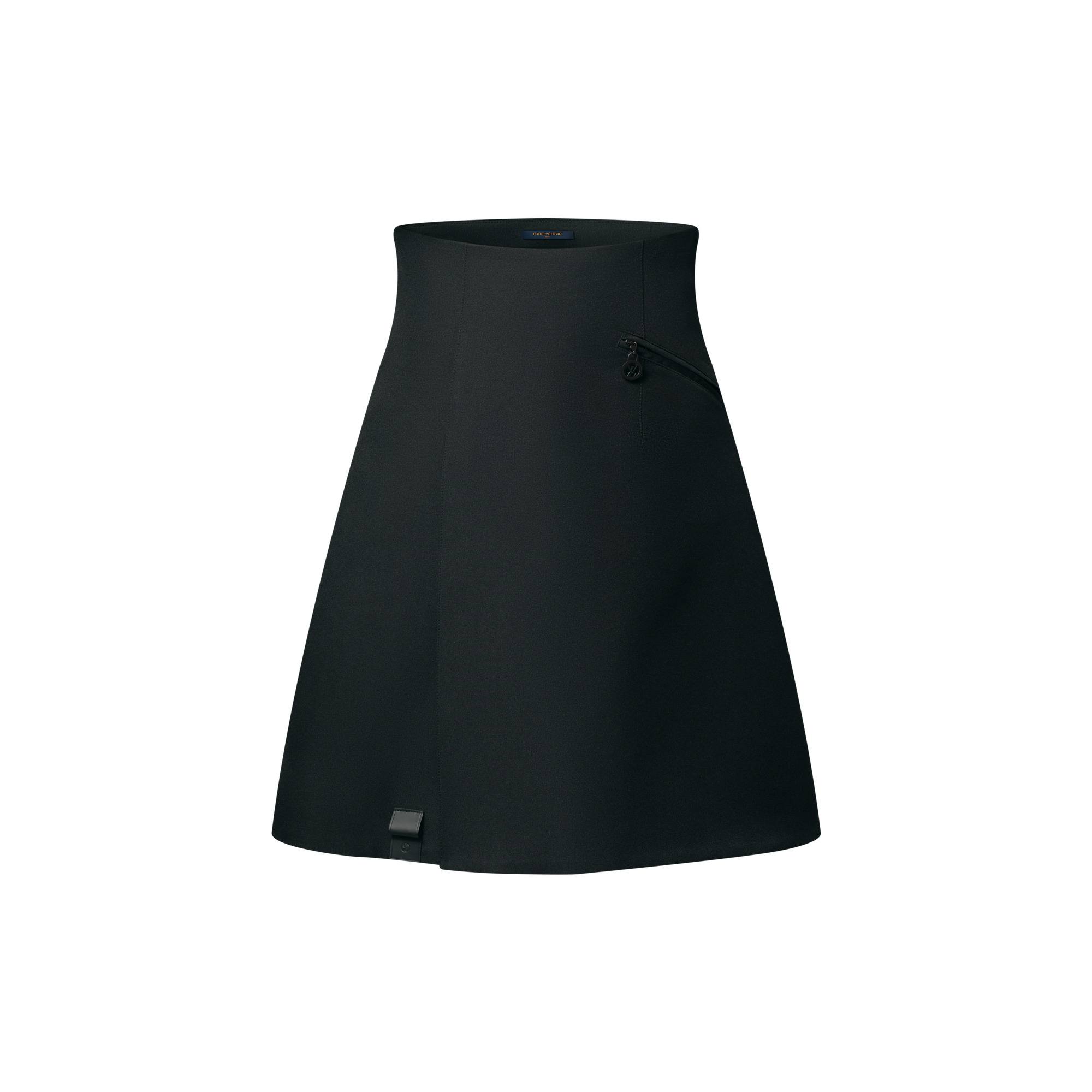 Technical Gabardine Mini Skirt - 1