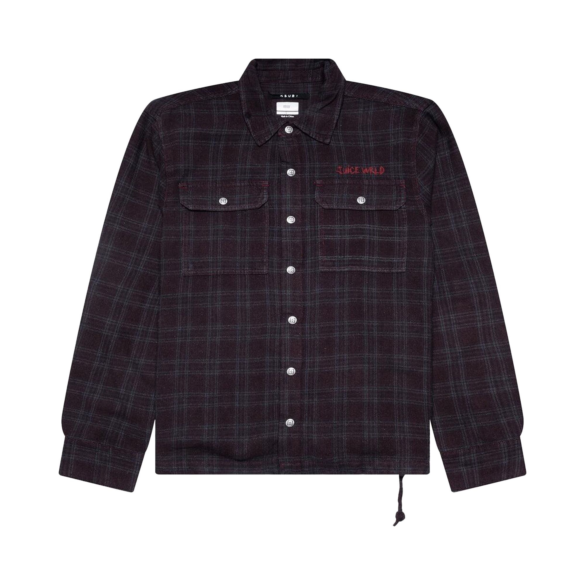 Ksubi Spliced 999 Long-Sleeve Shirt 'Half Tone' - 1