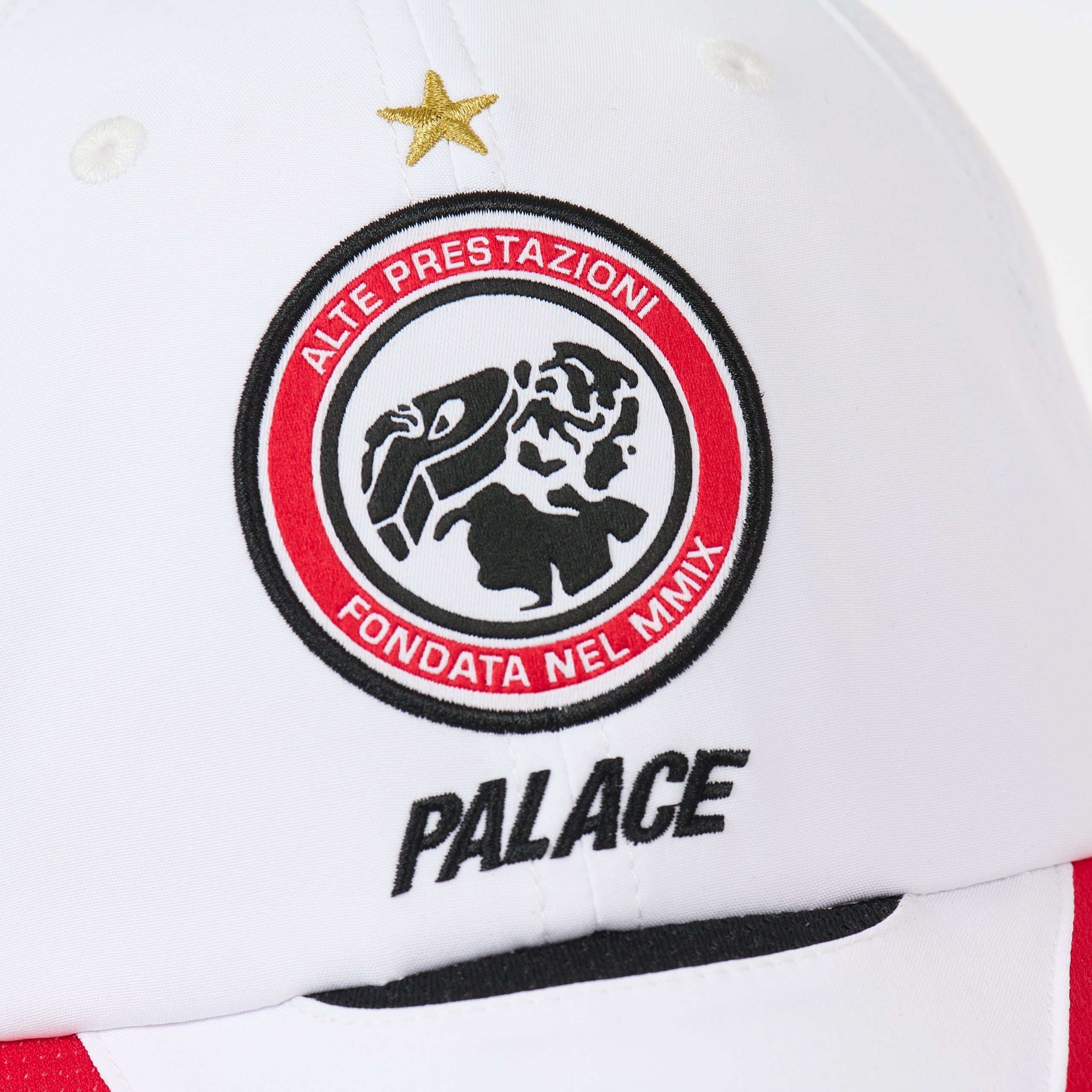 PALACE PRO TEAM 6-PANEL WHITE - 3