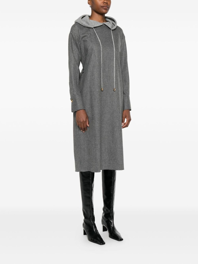 hooded midi dress 3